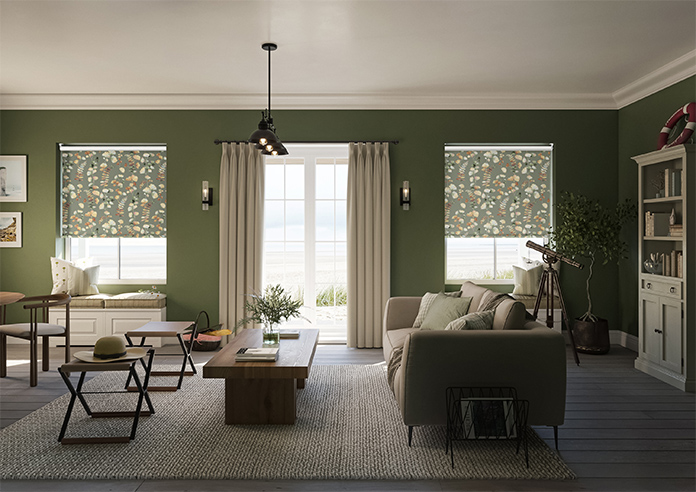 Eucalyptus, Moss Green - Roller Blind - Image 8